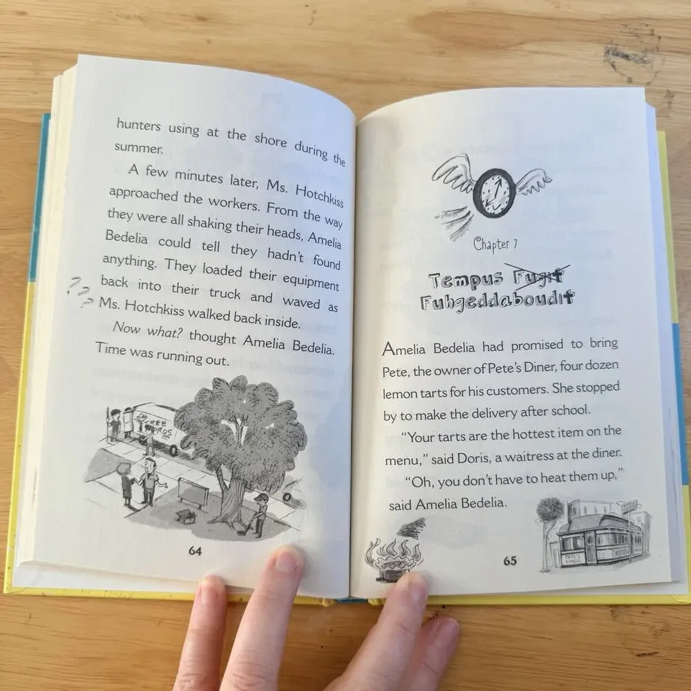 Amelia Bedelia and Friends Book 1 Beat the Clock by Herman Parish Hardcover Book